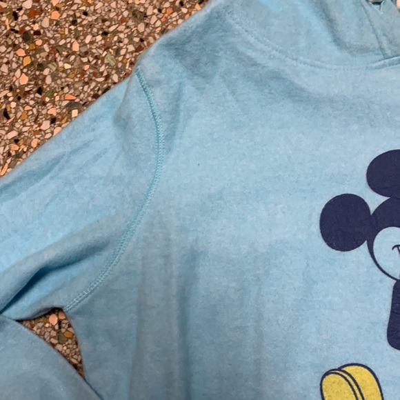 NWT Disney baby blue hoodie youth large - Picture 4 of 9
